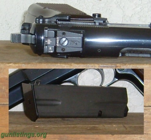 Pistols Browning HP 9mm