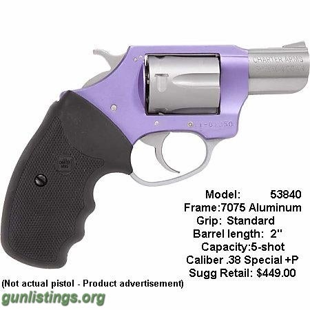 Pistols Charter Arms Revolver