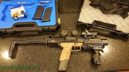 Pistols FNH 5.7 W/ KPOS & Ammo