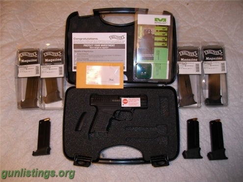 Pistols FNH FS200 .223 / 5.56 - WALTHER PPS 9mm 7 Mags