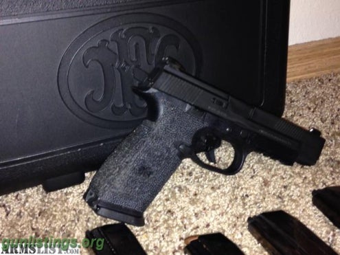 Pistols For Sale: FNS 9L W/ 5 Mags, Holster