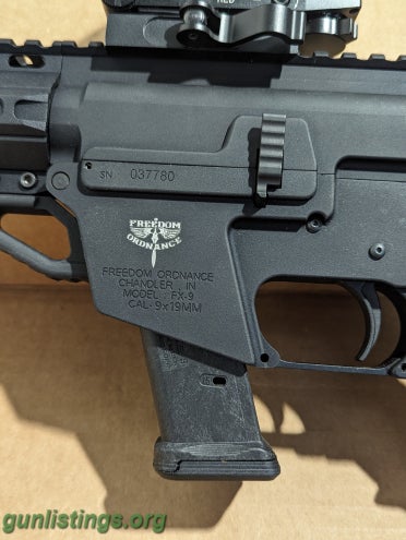 Pistols FX-9 9 Mm AR