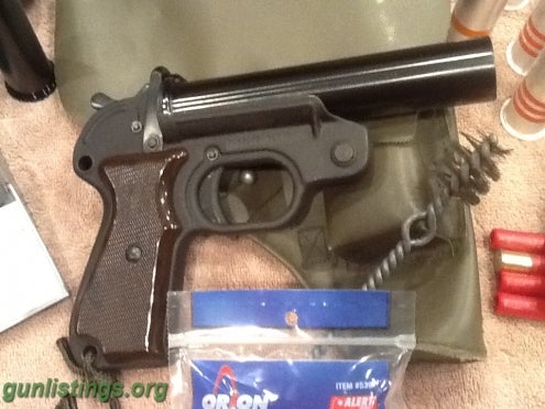 Pistols GECO German 26.5mm Flare Gun Package