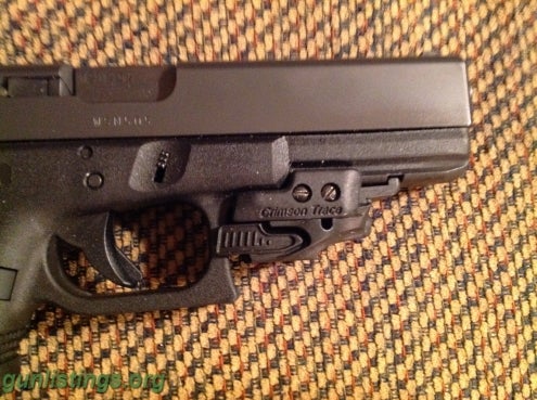 Pistols Glock 17 Gen3 With Crimson Trace Laser