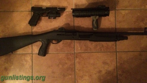 Pistols Glock 17 Gen 4 Threaded Barrel Night Sights And Other