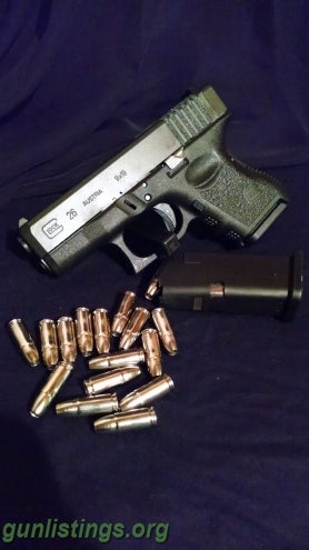 Pistols Glock 26 Gen3