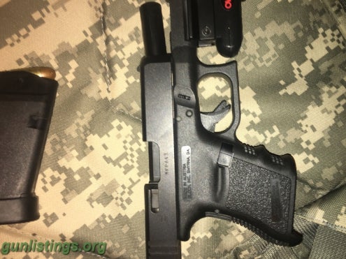Pistols Glock 30 With Laser
