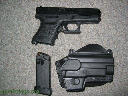 Pistols Glock Model 36, 45 Cal