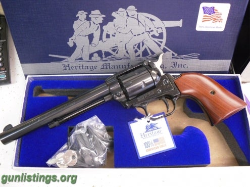 Pistols Heritage Rough Rider, 22lr, RR22B6, 6rd NEW
