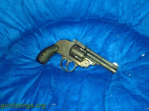 Pistols Iver Johnson Hammerless Safety 38 S&W Revolver