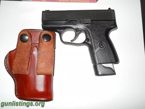 Pistols KAHR PM40 1 MAG EXTENDED NO BOX NICE LEATHER HOLSTER