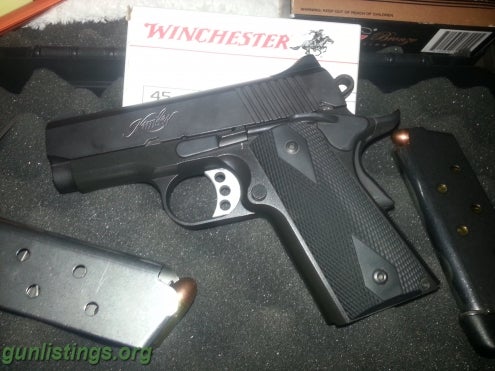 Pistols Kimber Compact 45 W/ 2 Clips