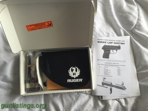 Pistols New Ruger LCP Custom With 100 Rounds Ammo