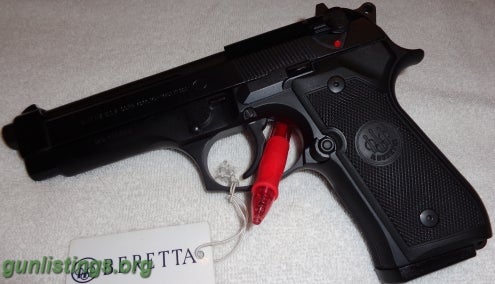 Pistols NIB BERETTA 92FS 9MM (US-M9 Version)