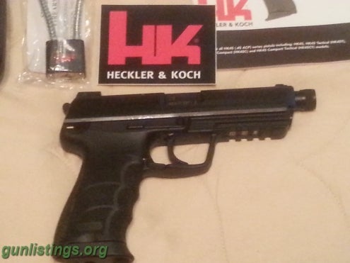 Pistols NIB H&K 45 Tactical V1