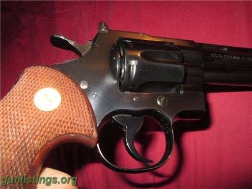 Pistols Rare Colt Python 1957 357 Magnum Minty Handgun
