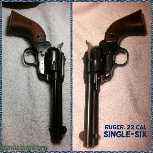 Pistols Ruger .22 Cal Single-six