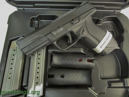 Pistols Ruger American Pistol 8605, 9mm, 17rd, 4.2