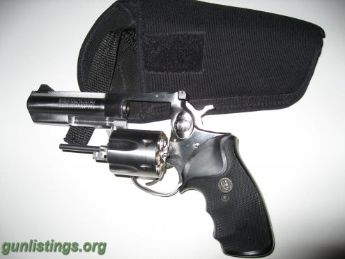 Pistols Ruger GP100 Stainless 357 Double Action Revolver
