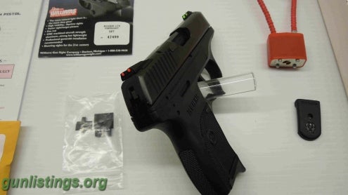 Pistols Ruger LC9 W/Williams Fire Sights
