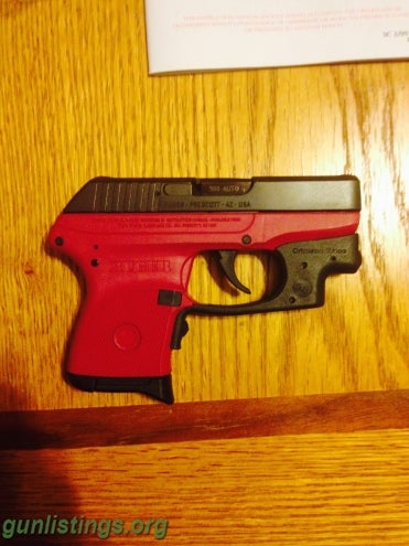 Pistols Ruger LCP With Crimson Trace Laser