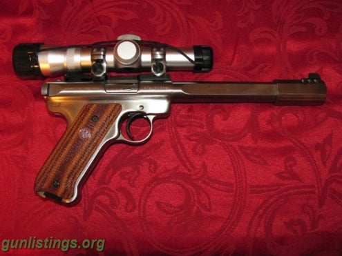Pistols Ruger Mark II 22 Competition Target Model