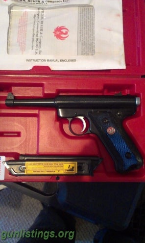 Pistols Ruger MK 2 50th Anniv. .22 Pistol