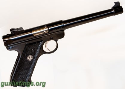 Pistols Ruger MK II .22 Caliber Long Rifle Pistol