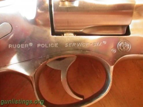 Pistols Ruger Police Six