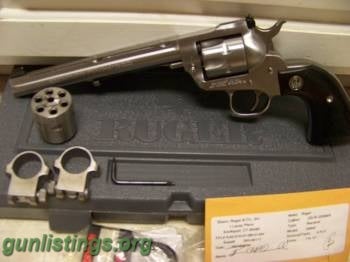 Pistols RUGER SINGLE 6 CONVERTIBLE