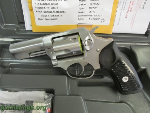 Pistols Ruger SP101,5718, 357 Mag 3