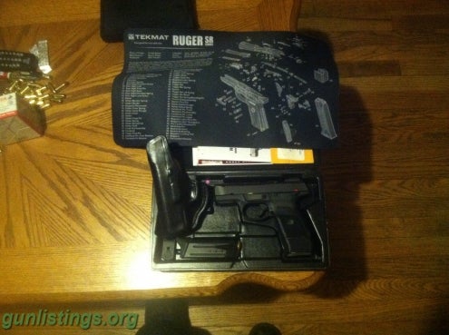 Pistols Ruger SR9C With Extras
