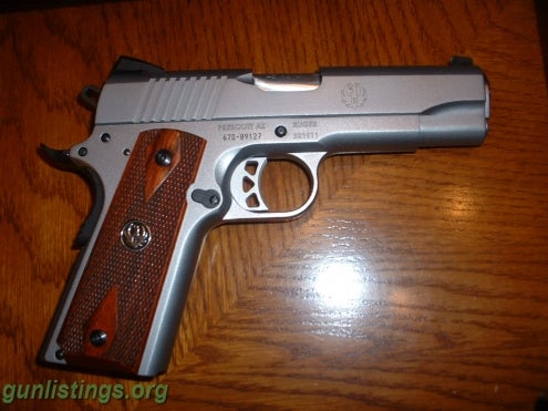Pistols RUGER STAINLESS COMMANDER 45
