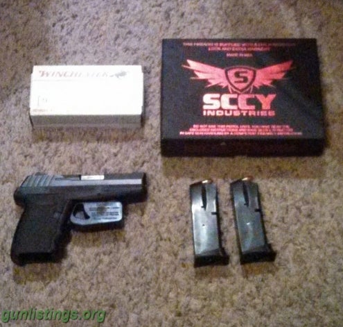 Pistols Sccy Cpx2 With Laser Sight