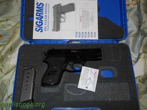 Pistols SIG P245 45 ACP  IN BOX ONLY 1-MAG TRADE