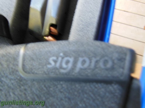 Pistols Sig Pro SP2009 9mm