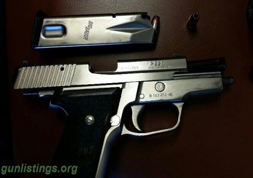 Pistols Sig Sauer P228 Nickel Plated
