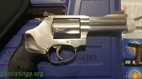 Pistols Smith & Wesson .357 Stainless Steel 3