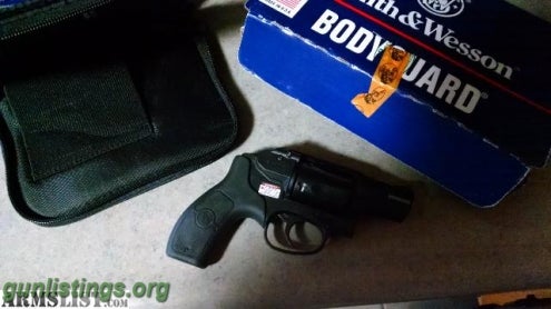 Pistols SMITH BODYGAURDS - 380 & 38special W/ Lasers1