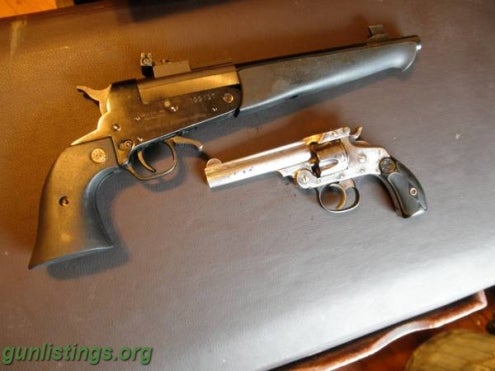 Pistols Smith Wesson 4th Model Super Comanche & Hoyt Ultramag