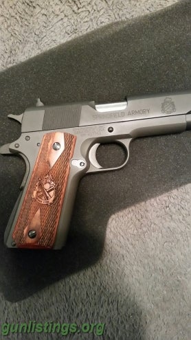 Pistols Springfield 1911 .45 Mil-spec