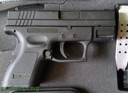 Pistols Springfield XD9 Sub Compact Excellent Condition!