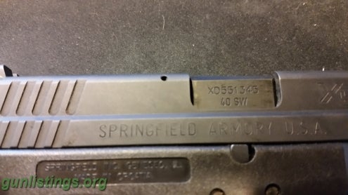 Pistols Springfield XD .40 SubCompact