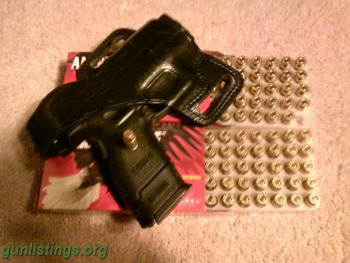 Pistols Springfield XD 40 SC W/Laser & Extras