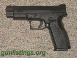 Pistols Springfield Xdm 9mm 4.5 PRICE REDUCED