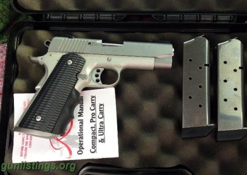 Pistols Stainless Kimber Pro Carry II