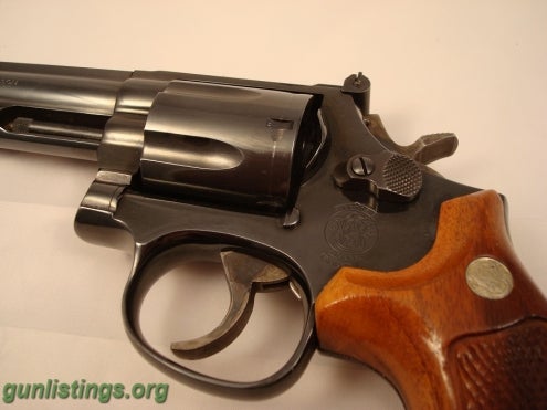Pistols S&W 586 357 Combat Magnum Revolver NO DASH