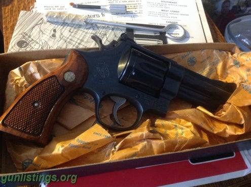 Pistols S&W Model 28-2 Highway Patrol In Original Box