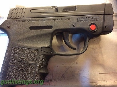 Pistols S&W M&P Bodyguard 380 W/integrated Crimson Laser