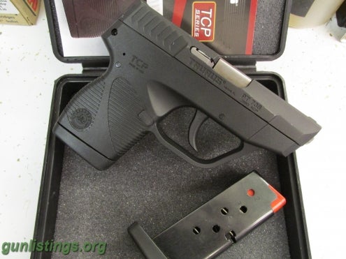 Pistols Taurus 738 TCP, 380acp, Black, 2-6rd Mags Like New